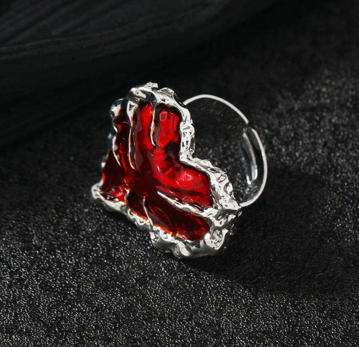 Lava Chrome Ring