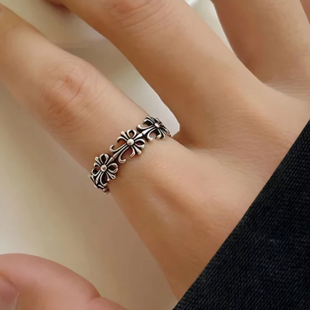 Chrome Core Link Ring