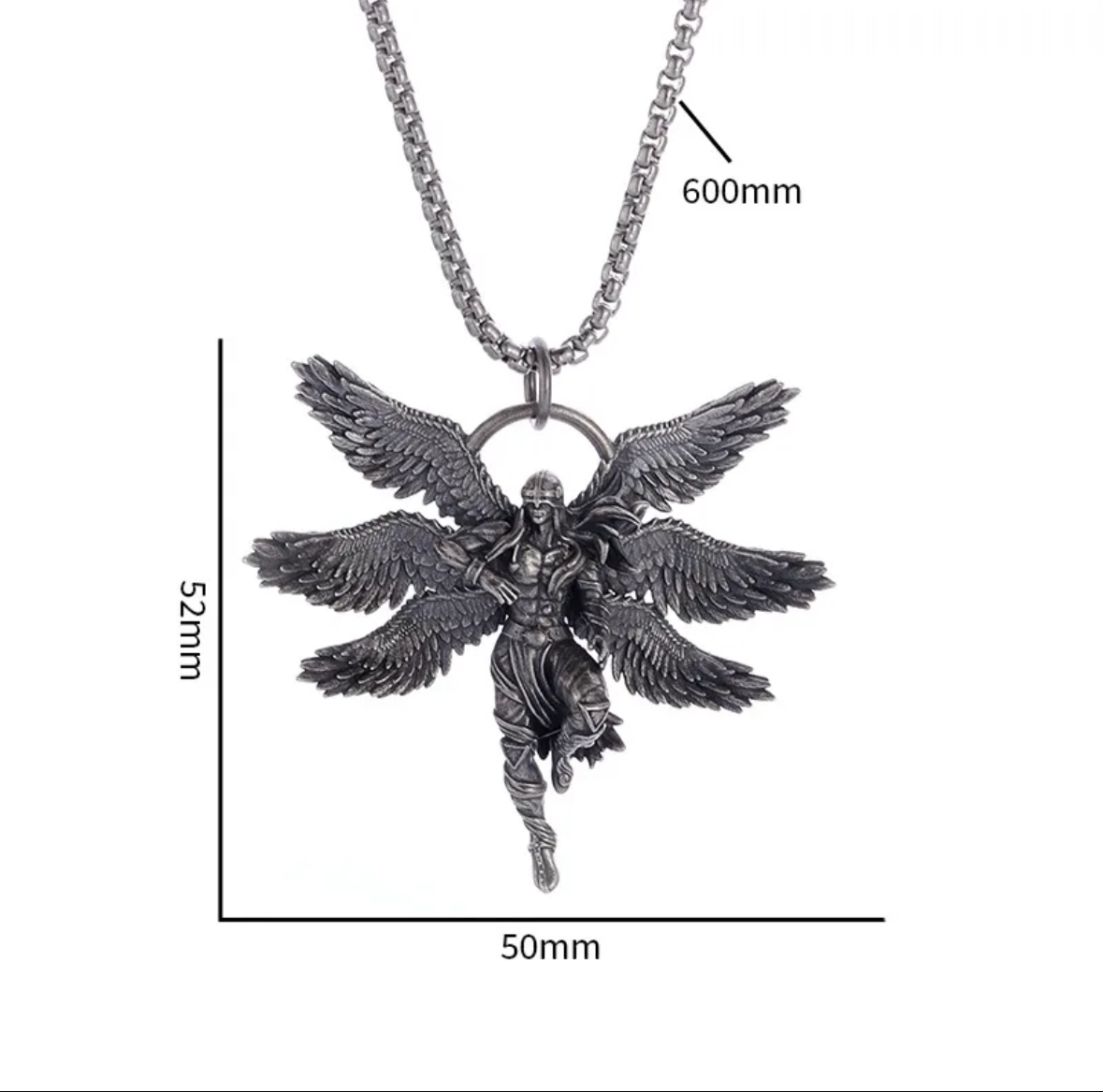 Six-Winged Angel Pendant