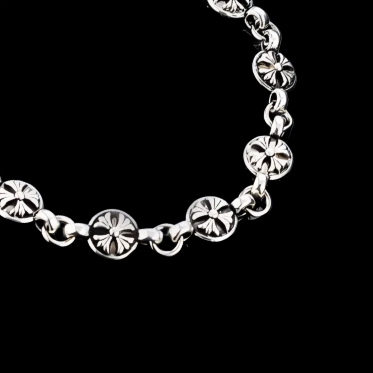 Chrome Ball Bracelet