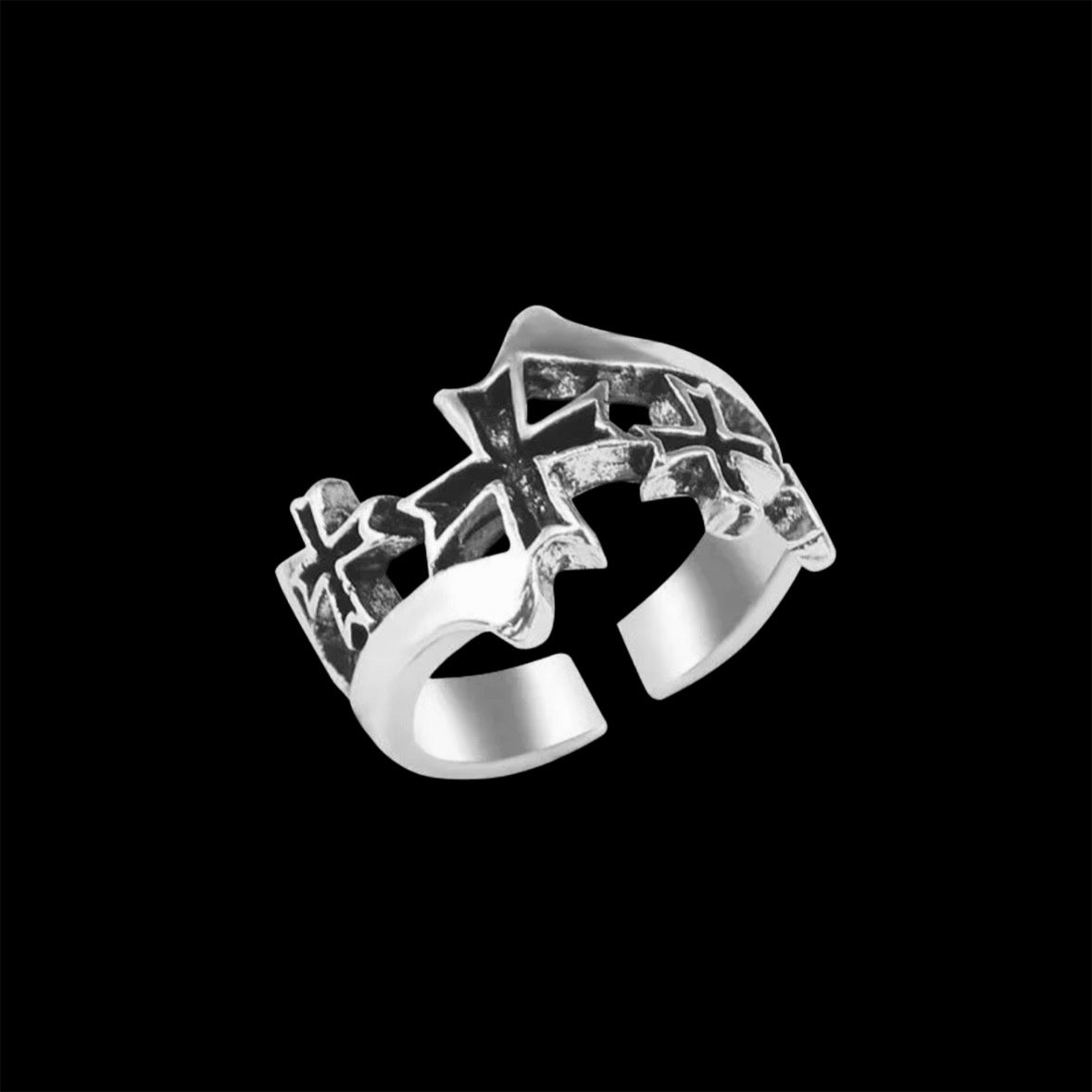 Chrome Crux Ring