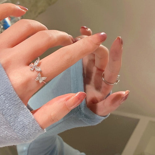 Twilight Butterfly Ring