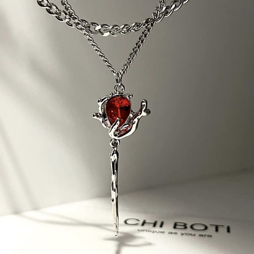 Molten Bloodvine Necklace