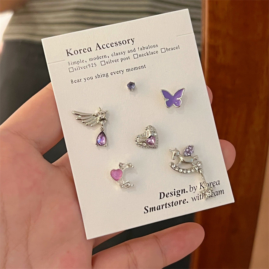 Enchanted Wings Earrings Set