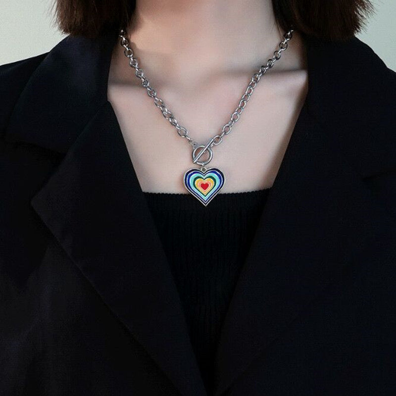 Colorstorm Heart Necklace