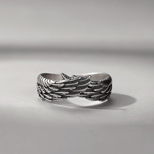 Iron Feather Ring