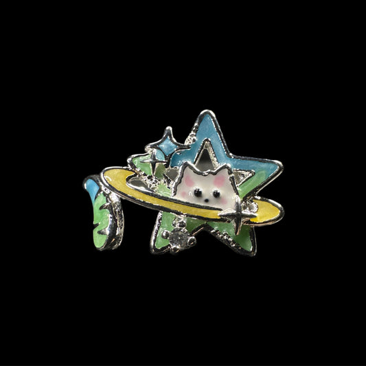 Space Kitten Ring