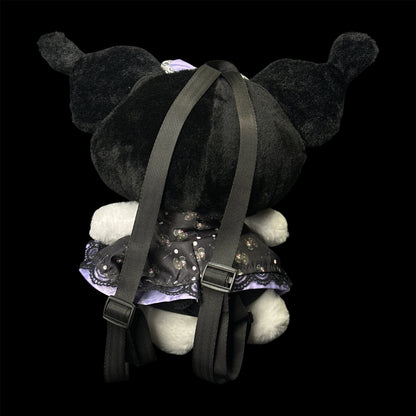 Goth Kuromi Plush Backpack