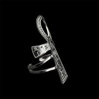 Engraved Relic Ankh Ring