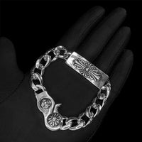 Chrome Obsidian Bracelet