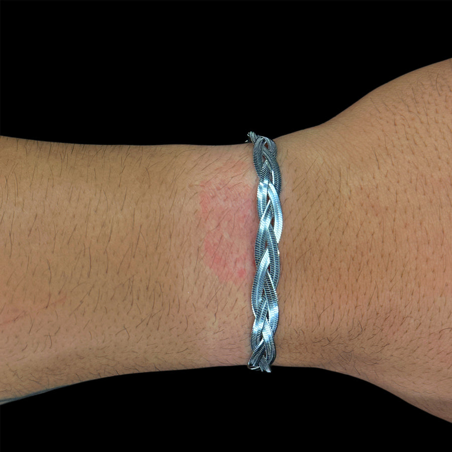 Woven Snake Chain Bracelet