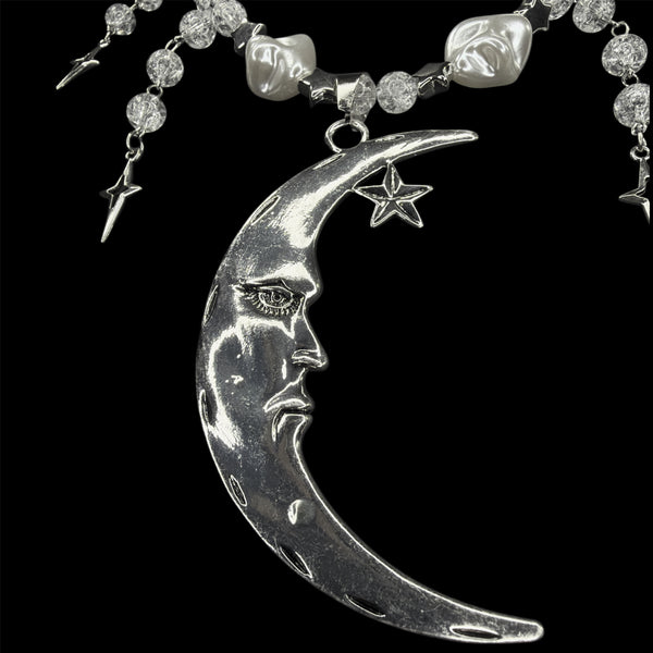 Whimsical Moon Necklace