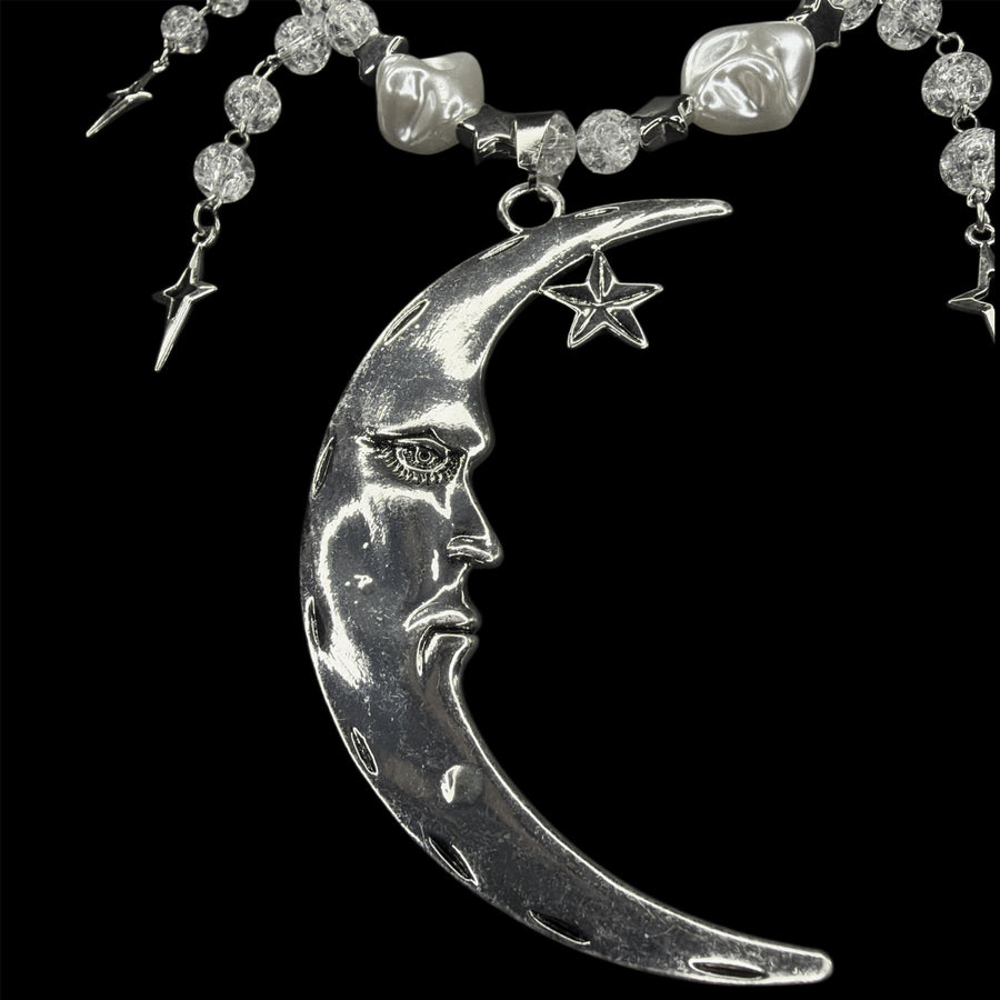 Whimsical Moon Necklace