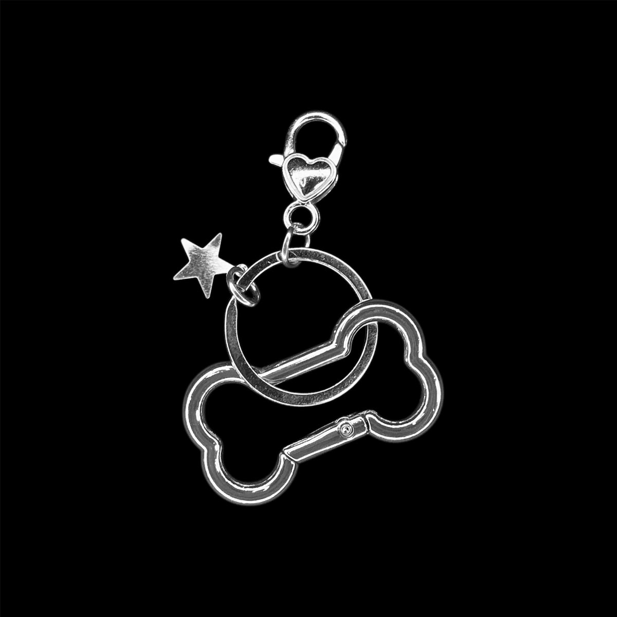 Puppy Star Keychain