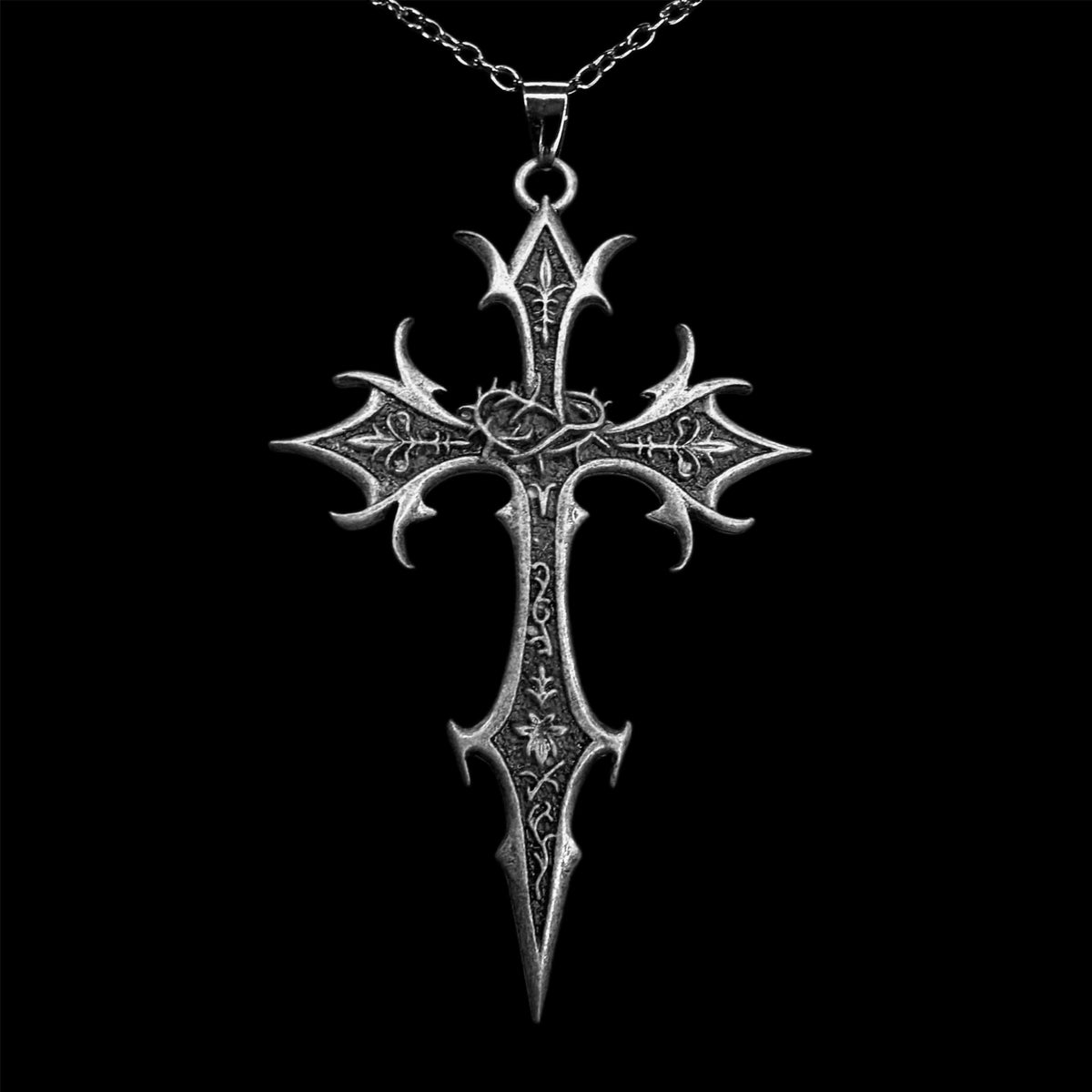 Stiletto Cross Pendant