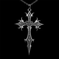 Stiletto Cross Pendant