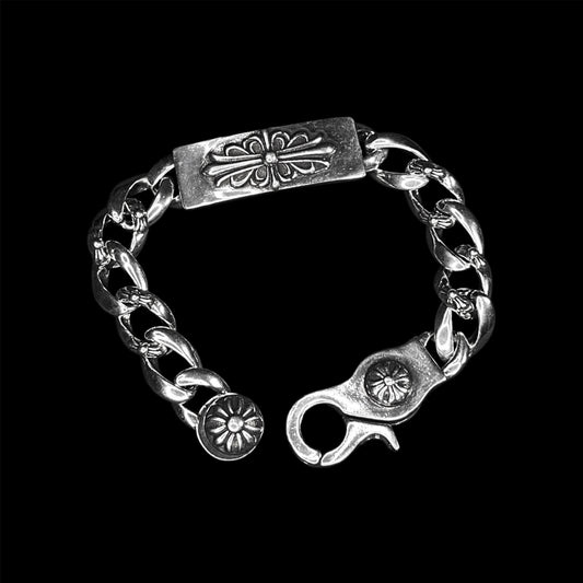 Chrome Obsidian Bracelet