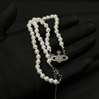 Cosmic Pearl Necklace