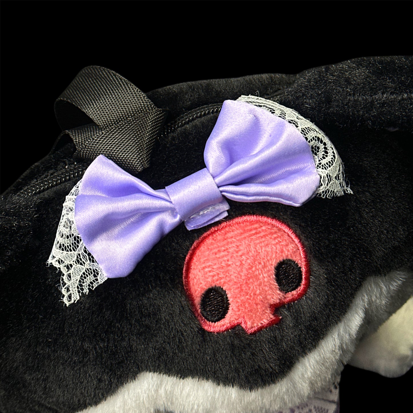 Goth Kuromi Plush Backpack