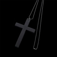 Matte Black Cross
