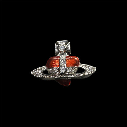 Diamante Heart Ring