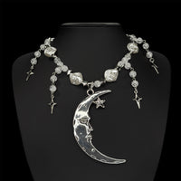 Whimsical Moon Necklace