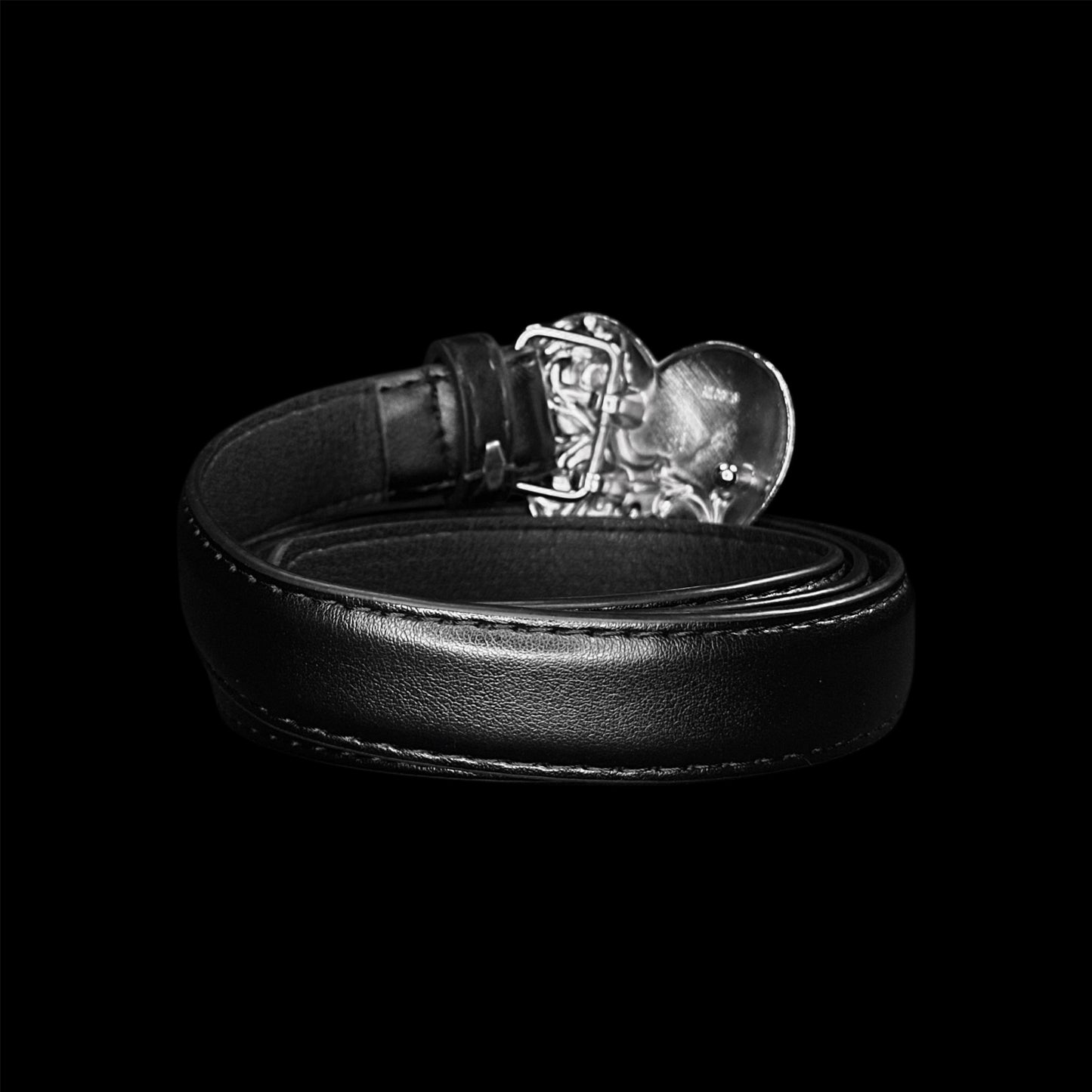 Chrome Crying Heart Belt