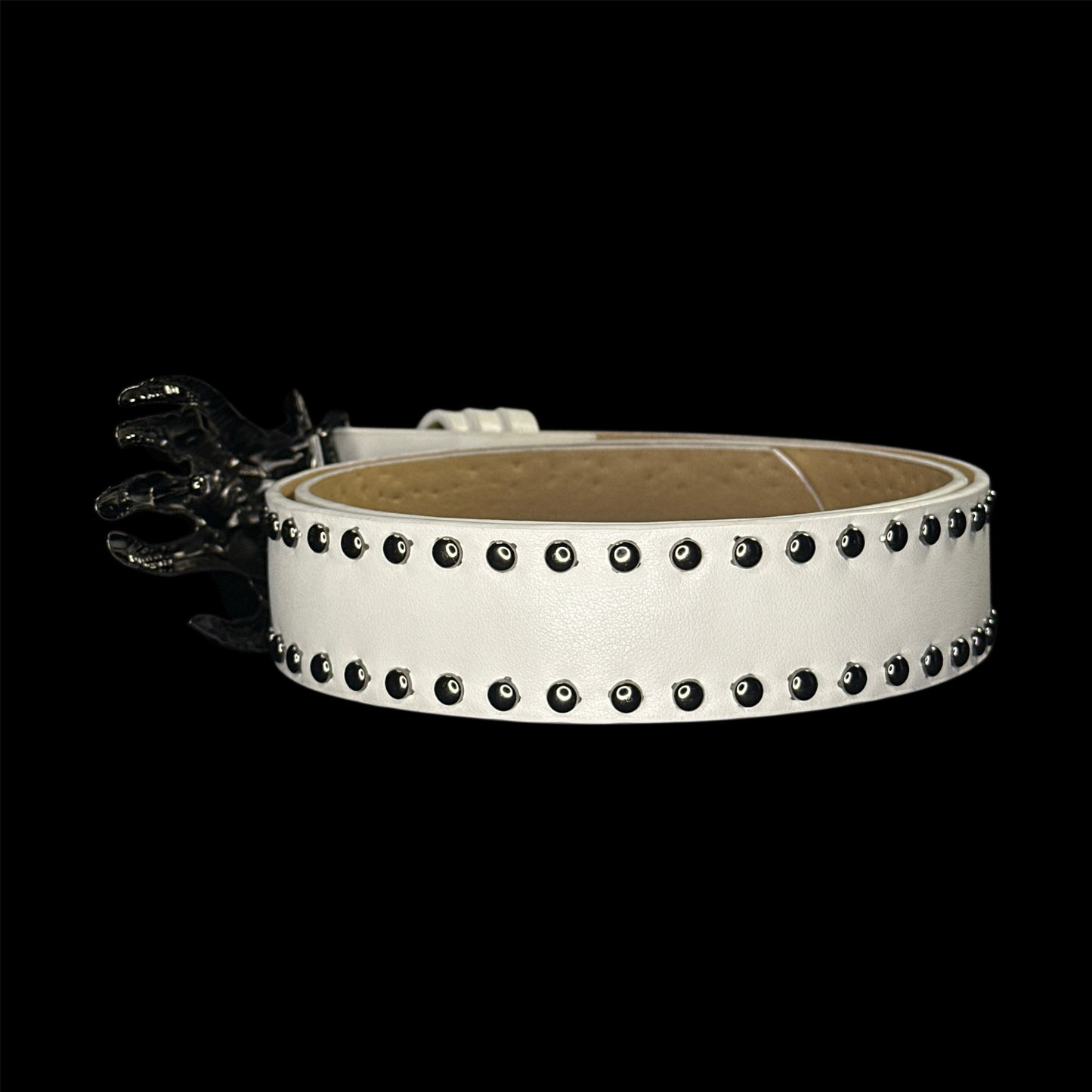 “Love Kills Slowly” Belt (White)