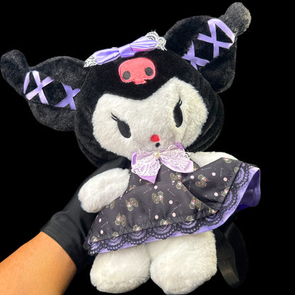 Goth Kuromi Plush Backpack