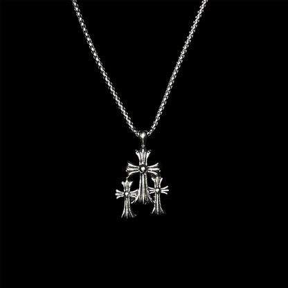 Chrome Trinity Pendant