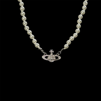 Cosmic Pearl Necklace