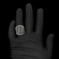Silver Barricade Ring