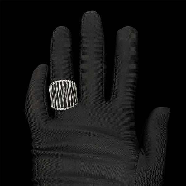 Silver Barricade Ring