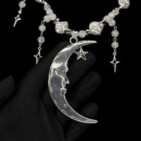 Whimsical Moon Necklace