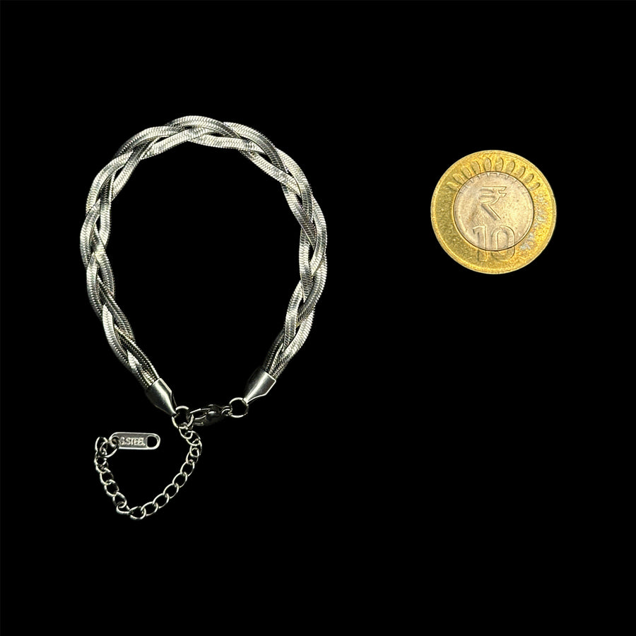 Woven Snake Chain Bracelet