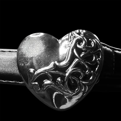 Chrome Crying Heart Belt