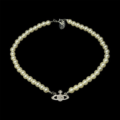 Cosmic Pearl Necklace