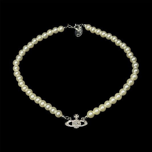 Cosmic Pearl Necklace