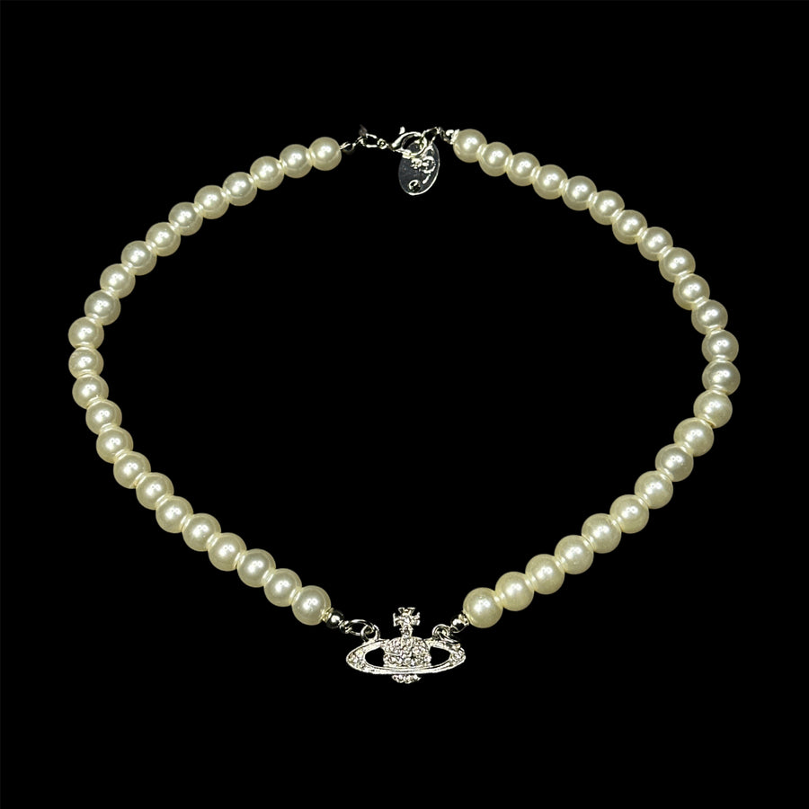 Cosmic Pearl Necklace