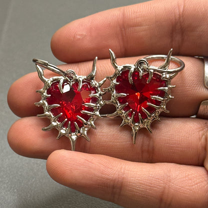 Heart Of Thorns Earrings