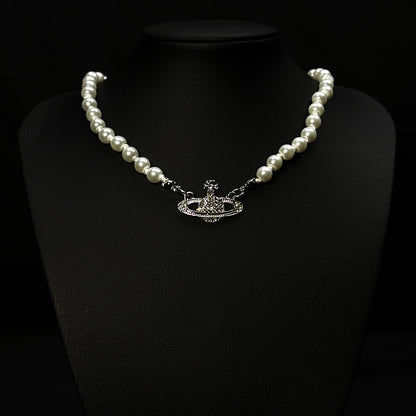 Cosmic Pearl Necklace