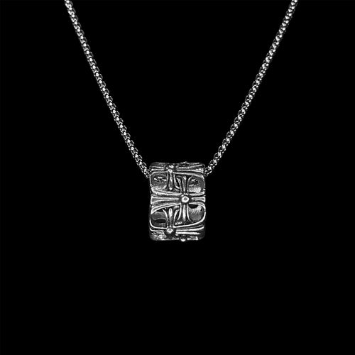 Chrome Graveyard Pendant