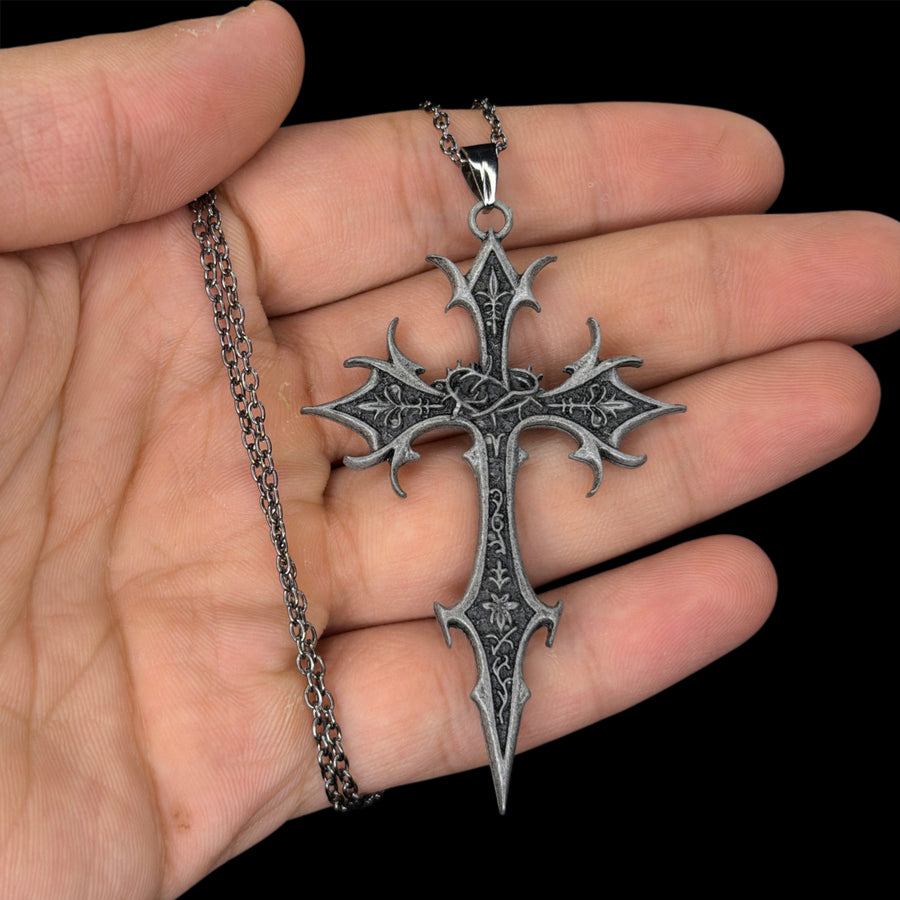 Stiletto Cross Pendant