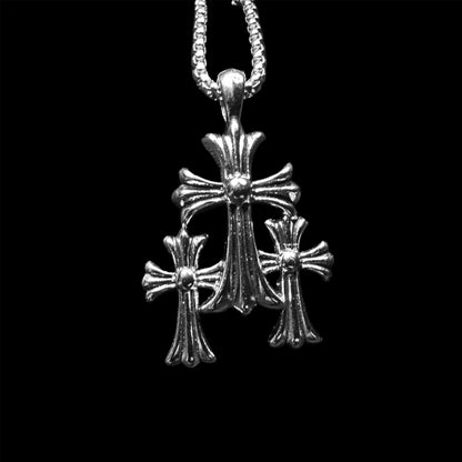 Chrome Trinity Pendant
