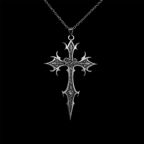 Stiletto Cross Pendant