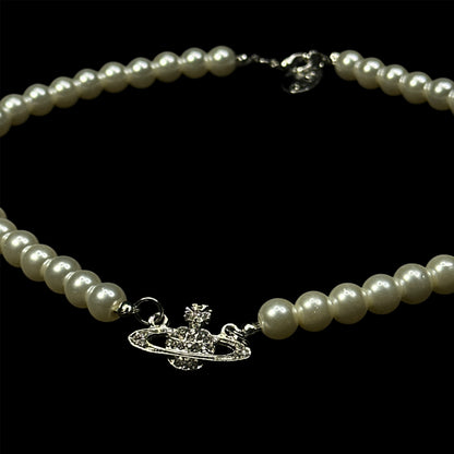 Cosmic Pearl Necklace