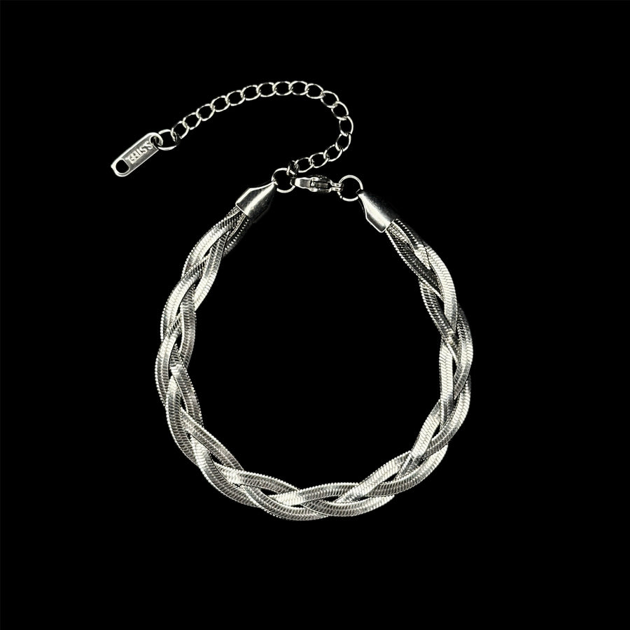 Woven Snake Chain Bracelet