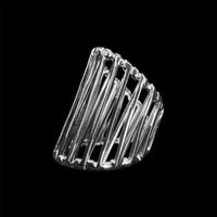 Silver Barricade Ring
