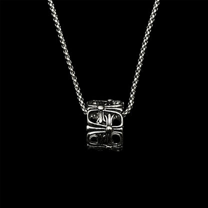 Chrome Graveyard Pendant