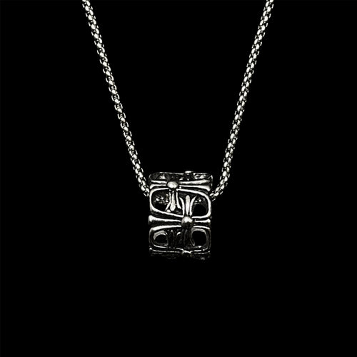 Chrome Graveyard Pendant